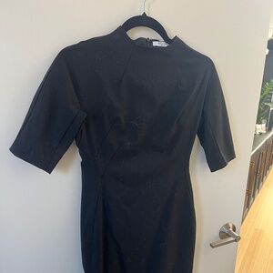 0P MM Lafleur black dress